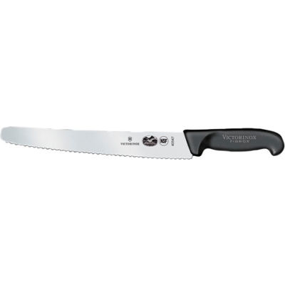 10", Wavy Edge, Fibrox Handle, Bread Knife