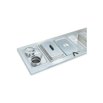 Vollrath® Adaptor Plate With Two 6-3/8" Holes - Pkg Qty 4