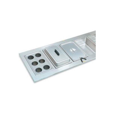 Vollrath® Adaptor Plate With Six 4-1/4"Holes - Pkg Qty 4