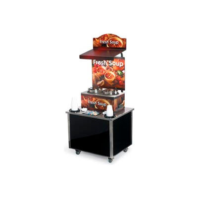 Vollrath® Cayenne® 3702803, Twin Well 7 Qt. Soup Merchandisers - Kiosks Country Kitchen