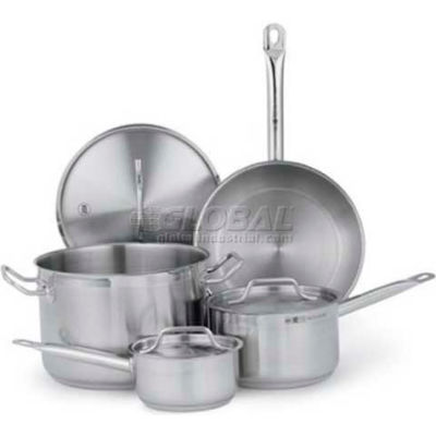 Vollrath® 3820 - Optio Deluxe Cookware Set, 2 Casseroles à sauce, 1 poêles à frire, avec housses