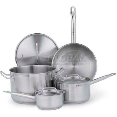 Vollrath® 3822 - Optio Deluxe Cookware Set, 7-Pieces, Acier inoxydable, Induction Ready