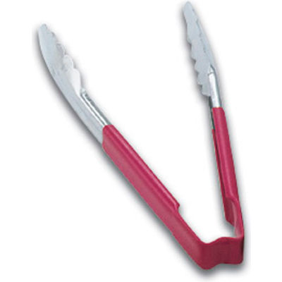 Vollrath® 16 » 1 pièces Utilitaire Tong - Rouge - Qté par paquet : 12