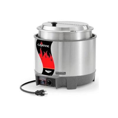 Vollrath® Cayenne® Round Heat 'N Serve - 7 Qt. Unit with Package