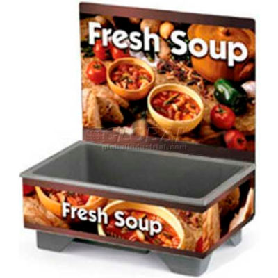 Vollrath® 720200103, Full-Size Soup Merchandiser Base W/ Menu Board, 120 Volt