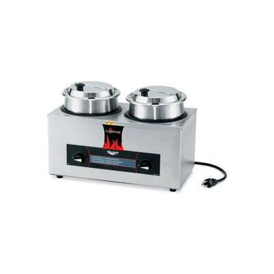 Vollrath® Cayenne® - Twin Well 4 Qt. Rethermalizer with Package