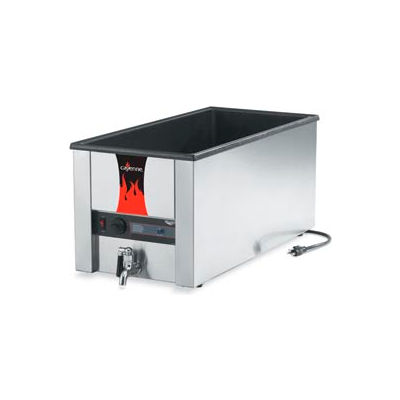 Vollrath® Cayenne® Round Heat 'N Serve 4/3 Rectangular Rethermalizer - With Drain