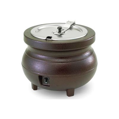 Vollrath® 72166 - Cayenne Colonial Kettle 11 Qt. Copper Warmer with Package