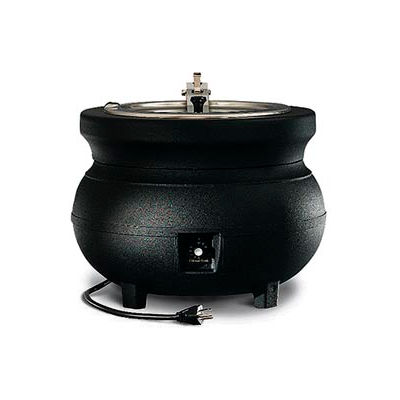 Vollrath® Cayenne® - Colonial Kettles™ 11 Qt. Black Rethermalizer with Package