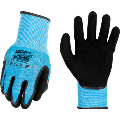 Mechanix Wear SpeedKnit Foam Latex Enduit CoolMax Gants, Bleu, Petit/Moyen, 1 Paires - Qté par paquet : 12