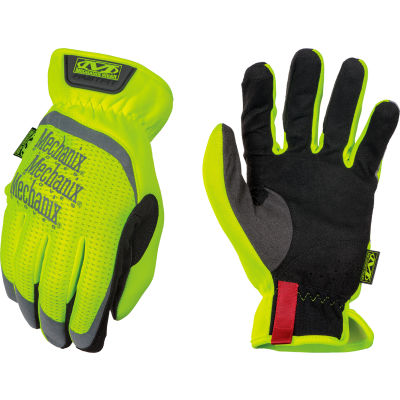 Mechanix Porte des gants FastFit® haute visibilité, jaune, XX-Large, 1 paires