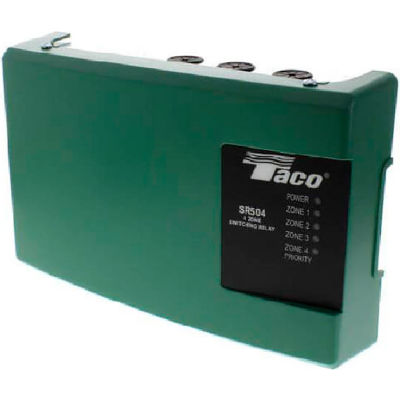 Taco Switching Relay SR504-4, 4 Zone w/ Priority | B335253
