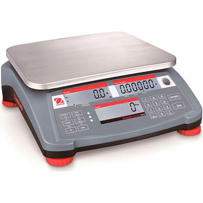 Ohaus® Ranger Count 3000 Compact Digital Counting Scale 3lb x 0lb 11-13/16" x 8-7/8"