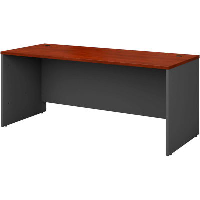 Bush meubles bois Bureau Shell - 72 po - Hansen Cherry - Série C