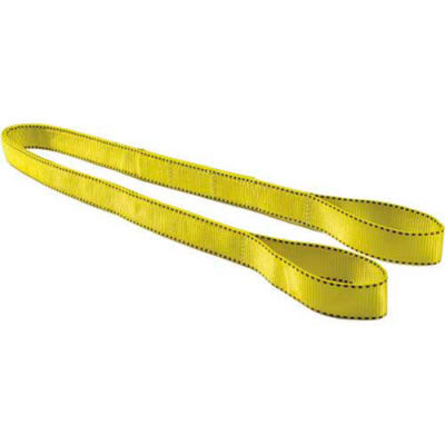 Liftex® Pro-Edge® 2"W 8'L 1 Ply Eye & Eye Poly Web Sling Flat Eyes
