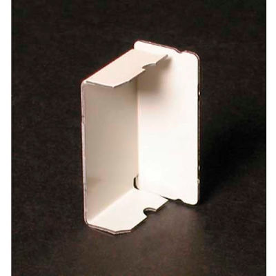 Wiremold 2410b-Bk Blank End Fitting 2400 Black, 1-3/16"L