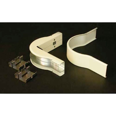 Wiremold 2418dfo-Fw Divided External Elbow, 5"L