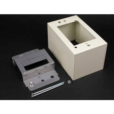 Wiremold 2444d-Fw Device Box, Fog White, 4-5/8"L