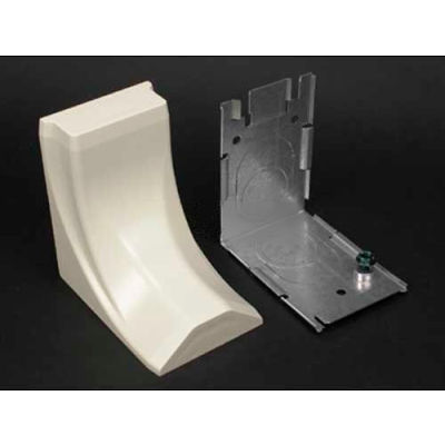Wiremold 2686fo Fiberready Transition/Feed Fitting V2400 To 2600, Ivory, 3-5/8"L