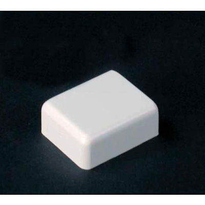 Wiremold 2710b Blank End Fitting, Ivory, 1"L