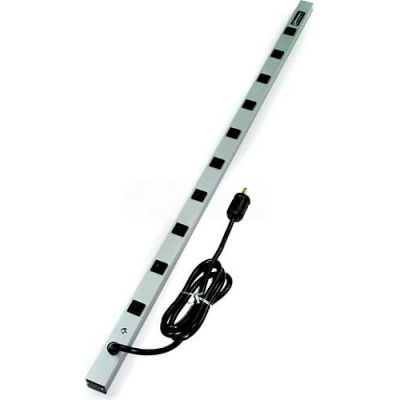 Wiremold CabinetMATE Power Strip, 10 Points de vente, 15A, 6' Cord