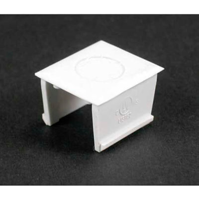 Wiremold 5004gy Blank/Coax Adapters, Gray, 3/4"L