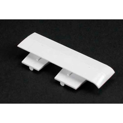 Wiremold 5406t Twin Cover Clip, Ivory, 1"L