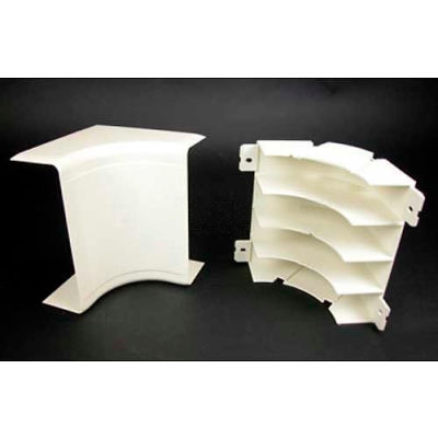Wiremold 5417FO 2" FiberReady Internal Elbow, Ivory, 4-1/2"L