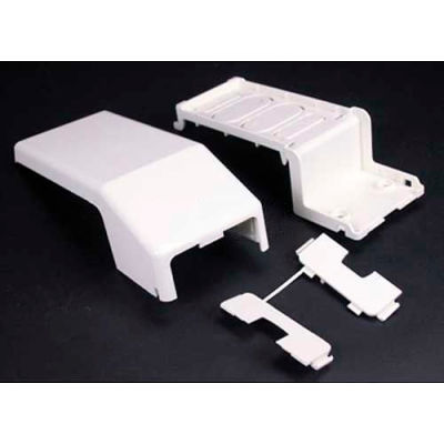 Wiremold 5474-WH Transition Ftg 5400 to 400, 800, 2300 & PN Series Raceway, White, 7-9/16"L