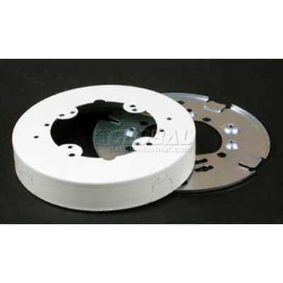 Wiremold 5737awh Extension Box Open Base, White, 5-1/2"L