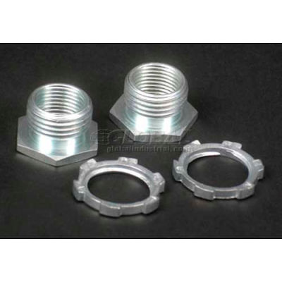 Wiremold 5780 Special Nipple, Galvanized W/ 1/2" Locknut, 1/2"L