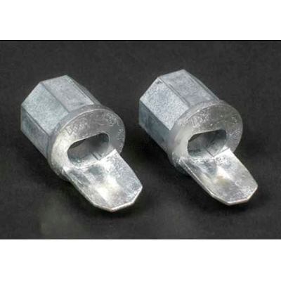 Wiremold 5782 1/2" Female Conduit Connector, Galvanized, 1/2"L