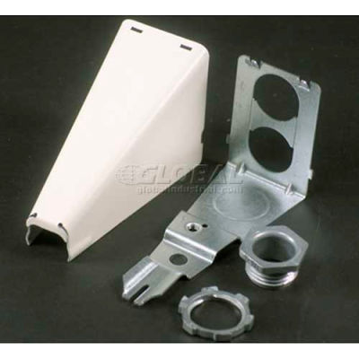 Wiremold 5786wh Adjustable Offset Connector, White, 3-7/16"L