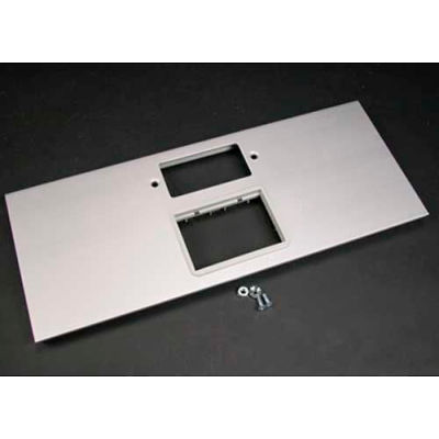 Wiremold AL5256-GACT GFCI & 6A Mini Adapter Bezel Cover Plate, Includes Bezel, 12"L