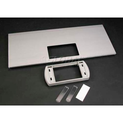 Wiremold Al5256-Lpb3s2 Series Ii Low Profile Bezel Cover Pate, Includes Both Bezels, 12"L