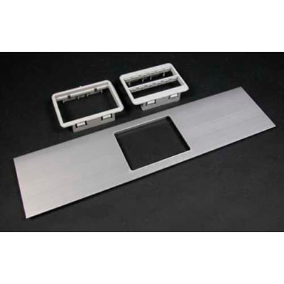 Wiremold Ala-Mabrt Rt Series Mab Adapter Bezel Cover Plate, Includes Both Bezels, 12"L