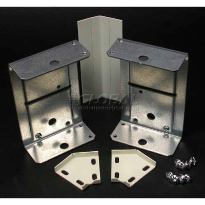 Wiremold G4012tx Internal / External 45° Elbow, Gray