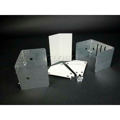 Wiremold G6012tx 45° Internal / External Elbow, Gray, 4-1/2"L