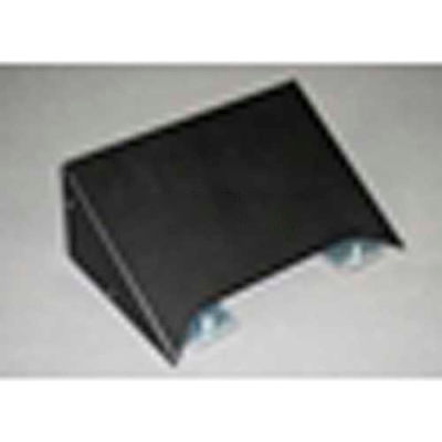 Wiremold Overfloor10A Over Floor Raceway Ent End Fit, 6-15/16"L