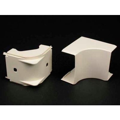 Wiremold Pn10f17fw Internal Elbow, Fog White, 2-1/8"L