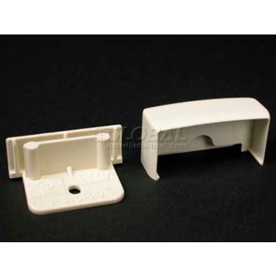 Wiremold Pn10f20fw Blank End Fitting, Fog White, 11/16"L