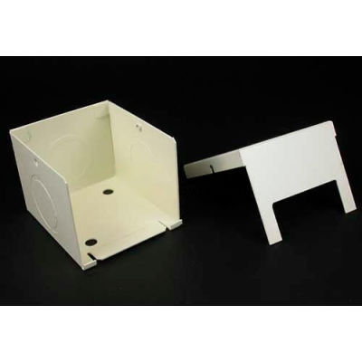 Wiremold V2410FC V2400 Full Capacity Entrance End Fitting, 3"L