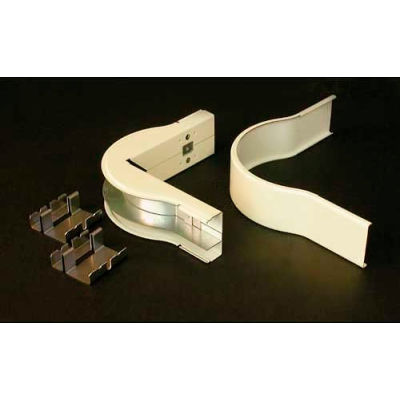 Wiremold V2418dfo Divided Fiberready External Elbow, 5"L