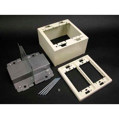 Wiremold V2444d-2a 2-Gang Divided Device Box, 4-3/4"L - Pkg Qty 10
