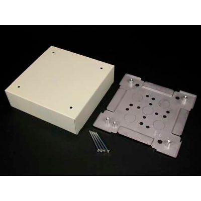 Wiremold V3028 Utility Box, Ivory, 6-3/8"L