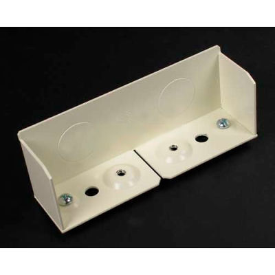 Wiremold V4010b Blank End Fitting, Ivory
