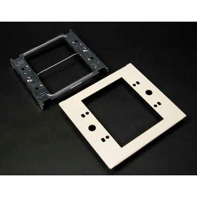 Wiremold V4047c-2 Two-Gang Overlapping Device Plate, 5-1/8"L