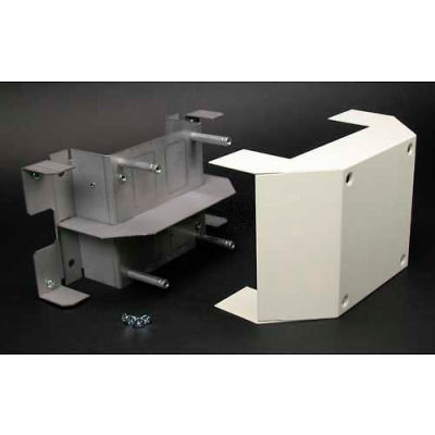 Wiremold V4075D Bridge Fitting For 4000 Raceway Over 4000 Raceway, Ivory, 8-1/8"L