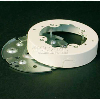 Wiremold V5738a Fixture Box Solid Base, Ivory, 5-1/2"L