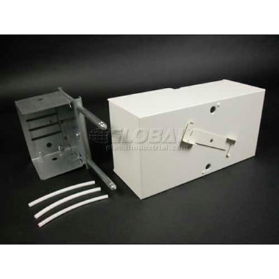 Wiremold V6074 Take-off Connector, For Side Connection of 6000 to 6000, Ivory, 9-1/2"L